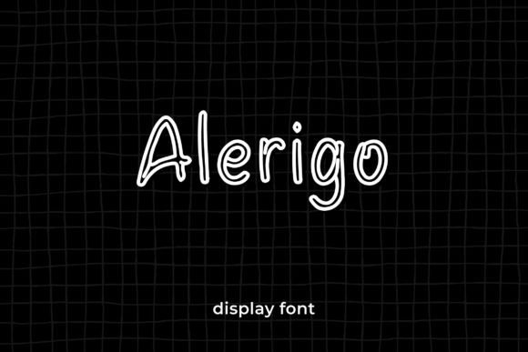 Alerigo: A Display Font That Commands Attention