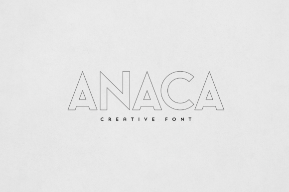 Anaca Display Font: Elegant Typography for Handmade Brands