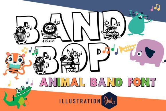 Band Bop: A Display Font That Makes Kids’ Campaigns Instantly Clickable