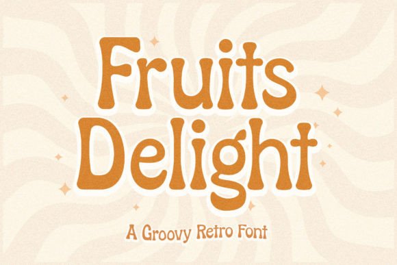 Fruits Delight Font: A Playful, Professional Display Typeface for Small Businesses