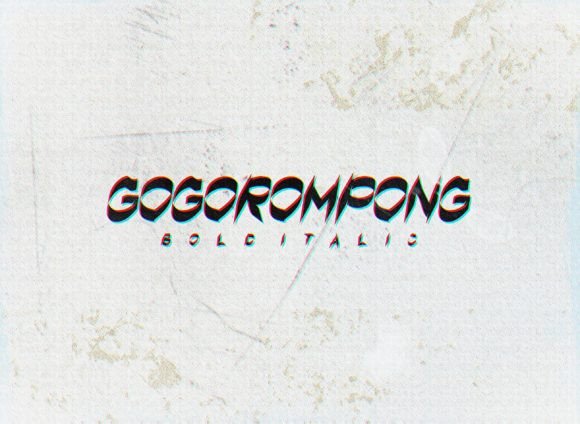 Gogorompong: A Bold Display Font That Commands Attention Online