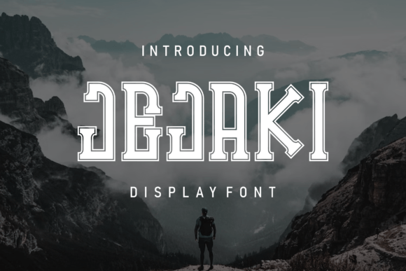 Jejaki: A Fun, Modern Display Font That Actually Works
