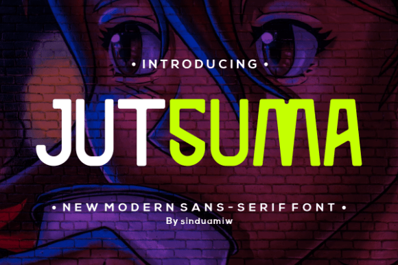 Jutsuma: A Dynamic Display Font for Scroll-Stopping Marketing