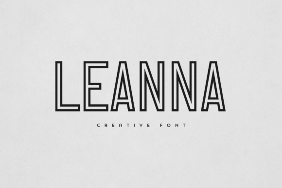 Leanna: A Display Font That Elevates Real Small Business Branding