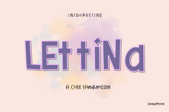 Lettina: A Display Font That Feels Like Sunshine on the Page