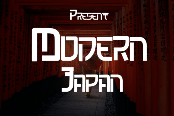 Modern Japan: A Display Font That Elevates Your Brand