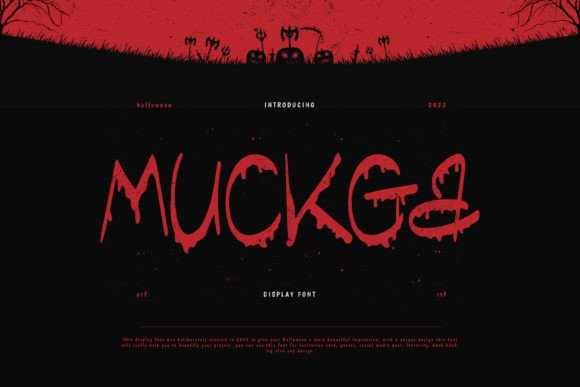 Muckga: A Display Font That Makes Your Campaigns Feel Alive