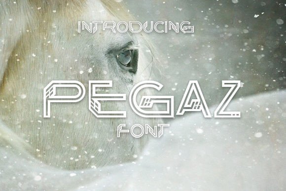 Pegaz: A Futuristic Display Font That Actually Works