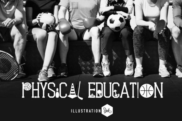 Physical Education Font: A Playful, Polished Display Typeface for Small Brands