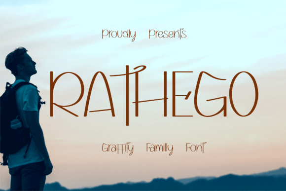 Rathego: A Modern Display Font for Bold Digital Identity
