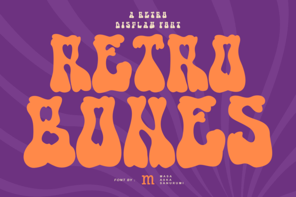 Retro Bones: A Spooky-Sharp Display Font for Small Business Branding