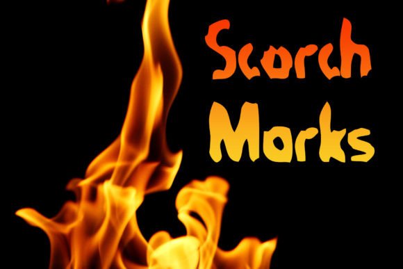 Scorch Marks: A Bold Display Font for Scroll-Stopping Campaigns