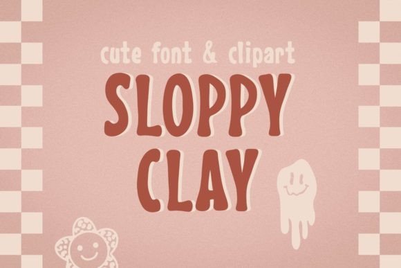 Sloppy Clay: A Playful Display Font for Editorial Charm