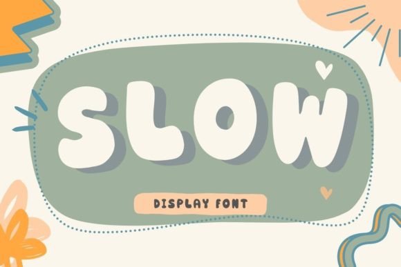 Slow Font: A Friendly, Consistent Display Typeface for Small Brands