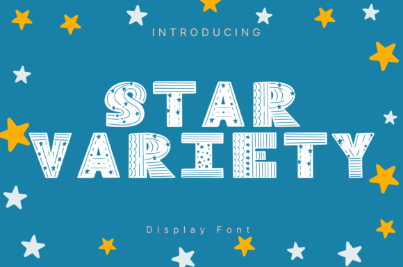 Star Variety: A Display Font That Feels Like a Gentle Smile