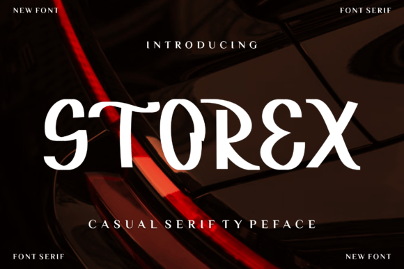 Storex: A Display Font That Grabs Attention—Without Sacrificing Clarity