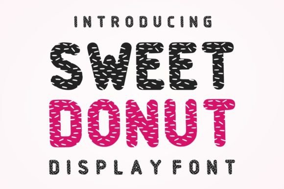 Sweet Donut: A Playful Display Font for Digital Branding