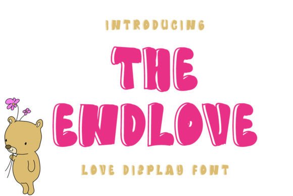 The Endlove: A Fresh, Elegant Display Font for Real Branding Work