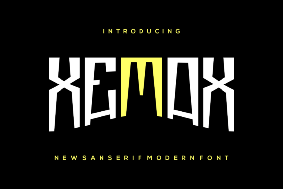Xemox: A Bold Display Font That Elevates Real Small Business Branding