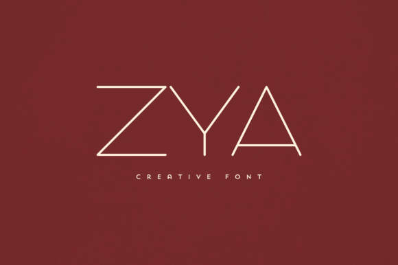 Zya: A Display Font That Elevates Handmade Branding